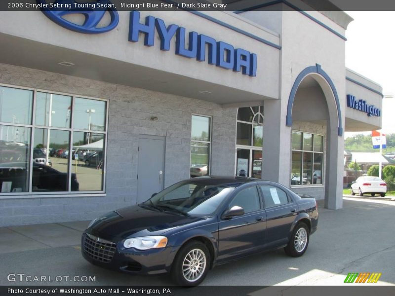 Midnight Blue Pearl / Dark Slate Gray 2006 Chrysler Sebring Touring Sedan