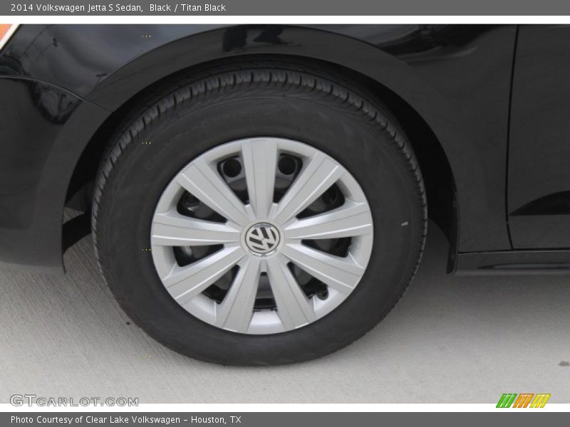 Black / Titan Black 2014 Volkswagen Jetta S Sedan