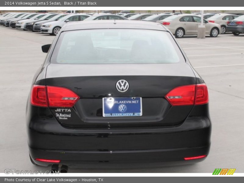 Black / Titan Black 2014 Volkswagen Jetta S Sedan