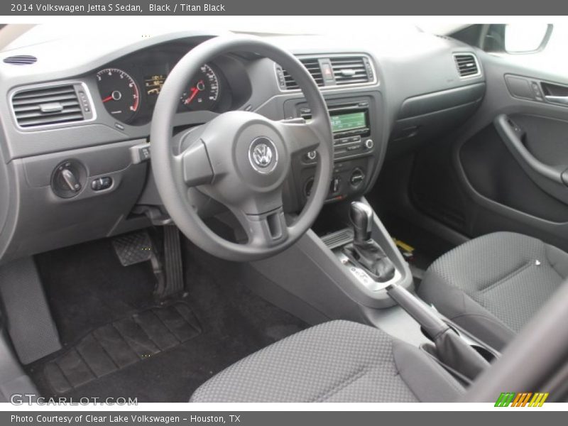 Black / Titan Black 2014 Volkswagen Jetta S Sedan