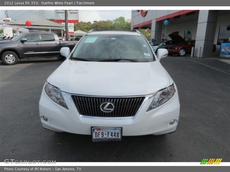 Starfire White Pearl / Parchment 2012 Lexus RX 350