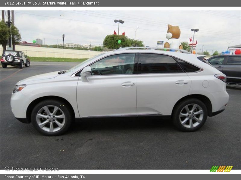 Starfire White Pearl / Parchment 2012 Lexus RX 350