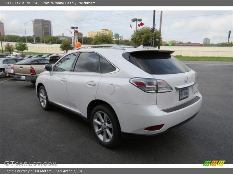 Starfire White Pearl / Parchment 2012 Lexus RX 350
