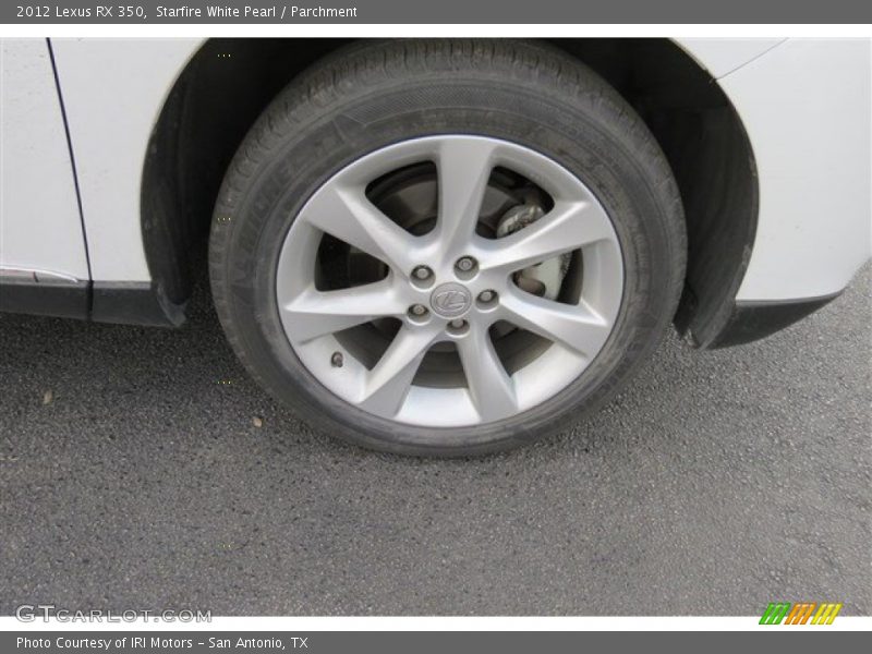 Starfire White Pearl / Parchment 2012 Lexus RX 350