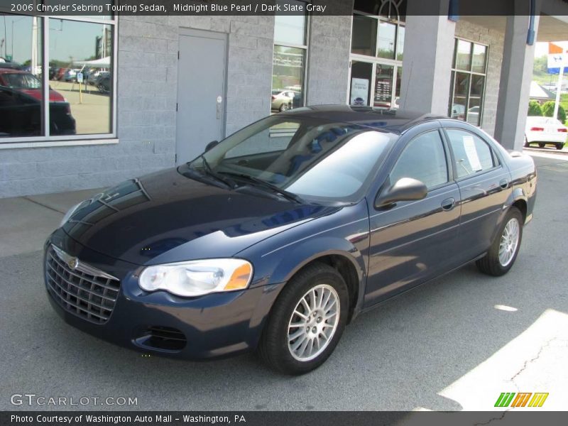 Midnight Blue Pearl / Dark Slate Gray 2006 Chrysler Sebring Touring Sedan