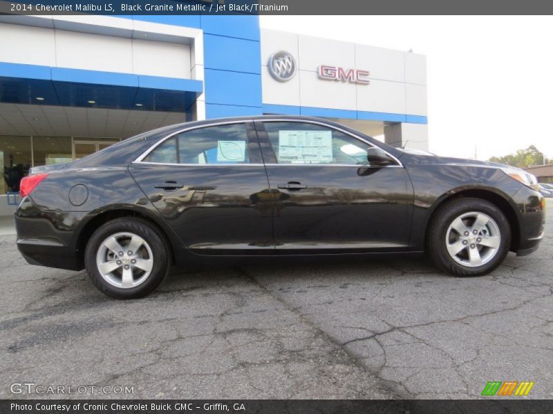 Black Granite Metallic / Jet Black/Titanium 2014 Chevrolet Malibu LS