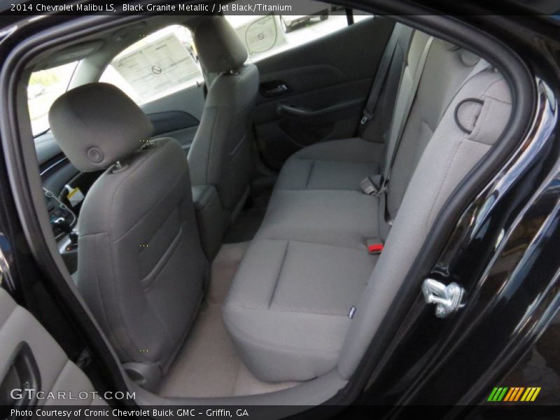 Black Granite Metallic / Jet Black/Titanium 2014 Chevrolet Malibu LS