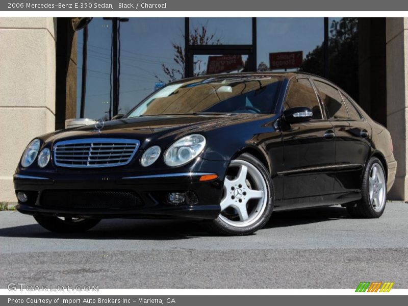 Black / Charcoal 2006 Mercedes-Benz E 350 Sedan