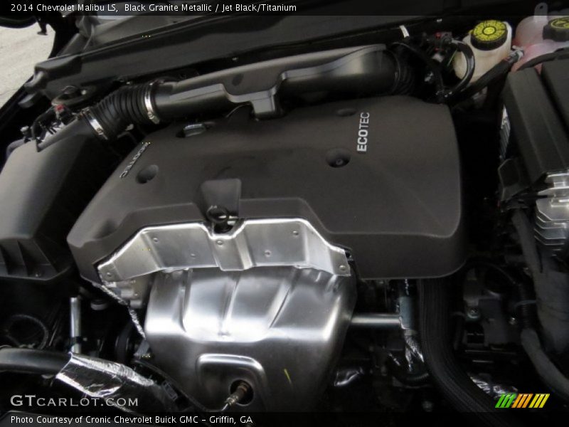 Black Granite Metallic / Jet Black/Titanium 2014 Chevrolet Malibu LS