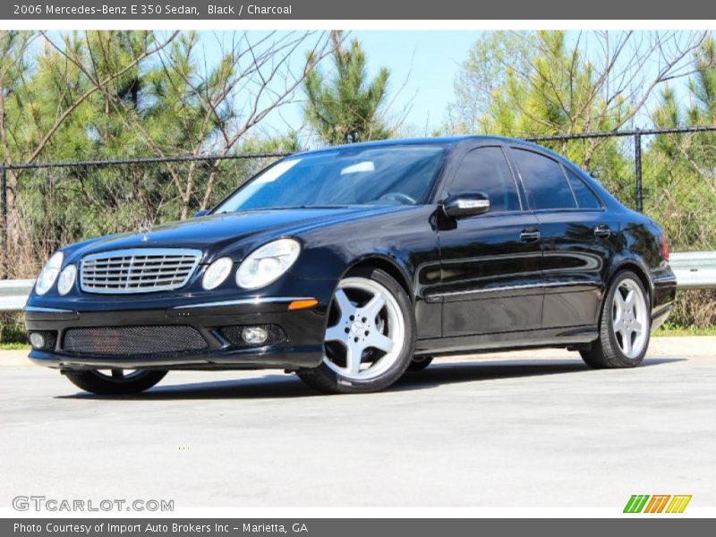 Black / Charcoal 2006 Mercedes-Benz E 350 Sedan