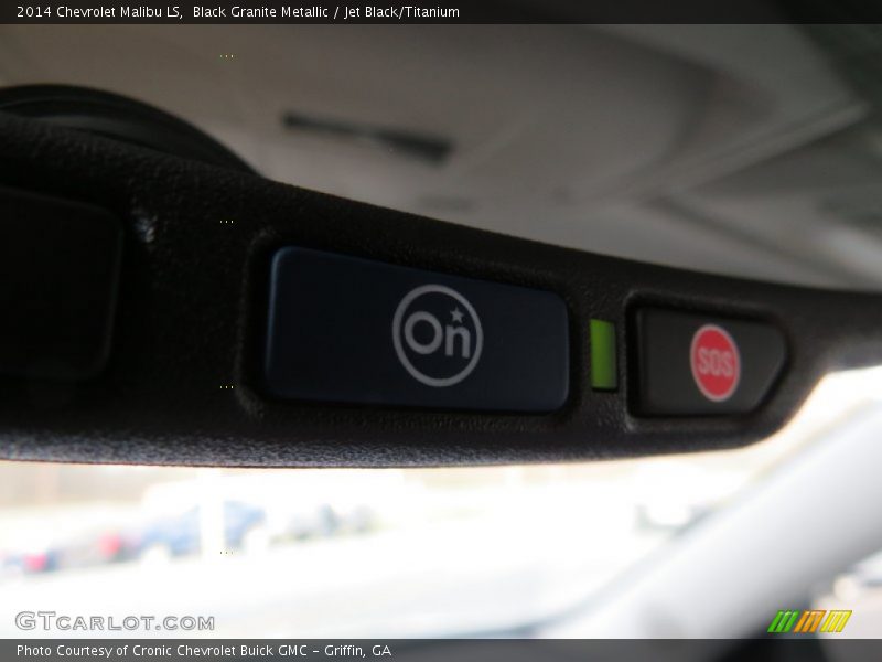 Black Granite Metallic / Jet Black/Titanium 2014 Chevrolet Malibu LS