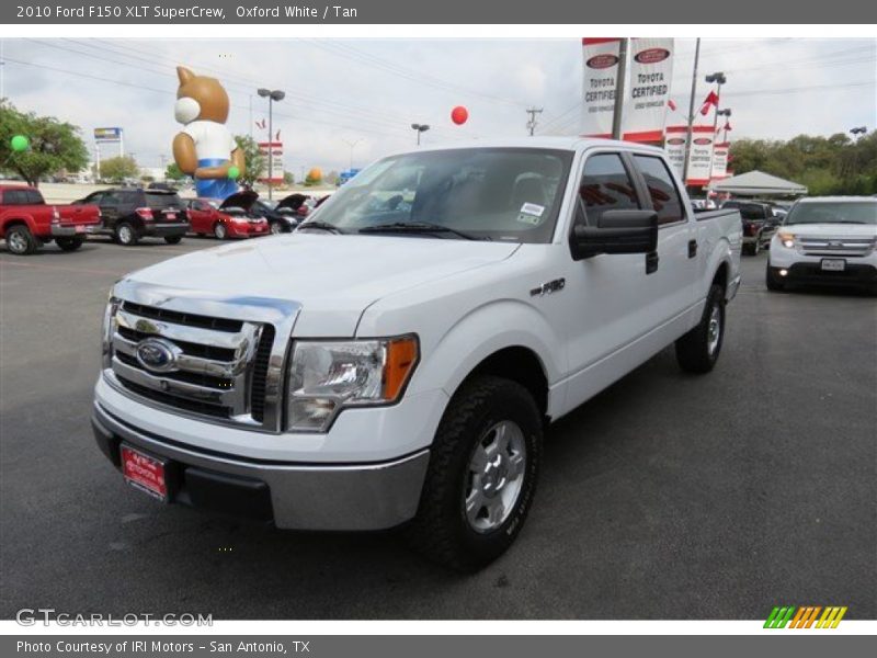 Oxford White / Tan 2010 Ford F150 XLT SuperCrew