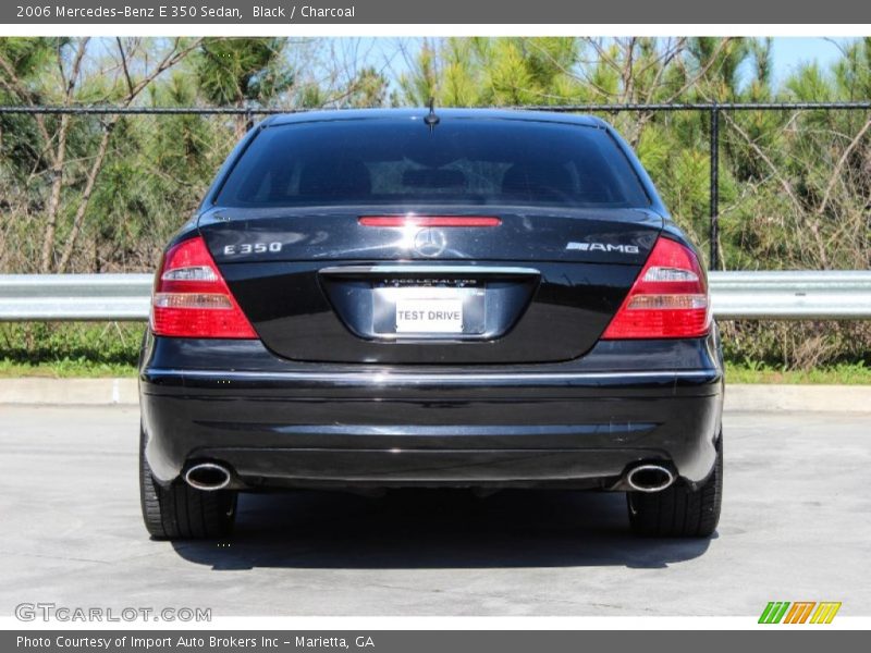 Black / Charcoal 2006 Mercedes-Benz E 350 Sedan