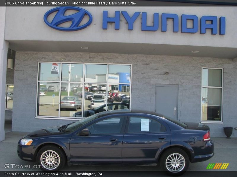 Midnight Blue Pearl / Dark Slate Gray 2006 Chrysler Sebring Touring Sedan