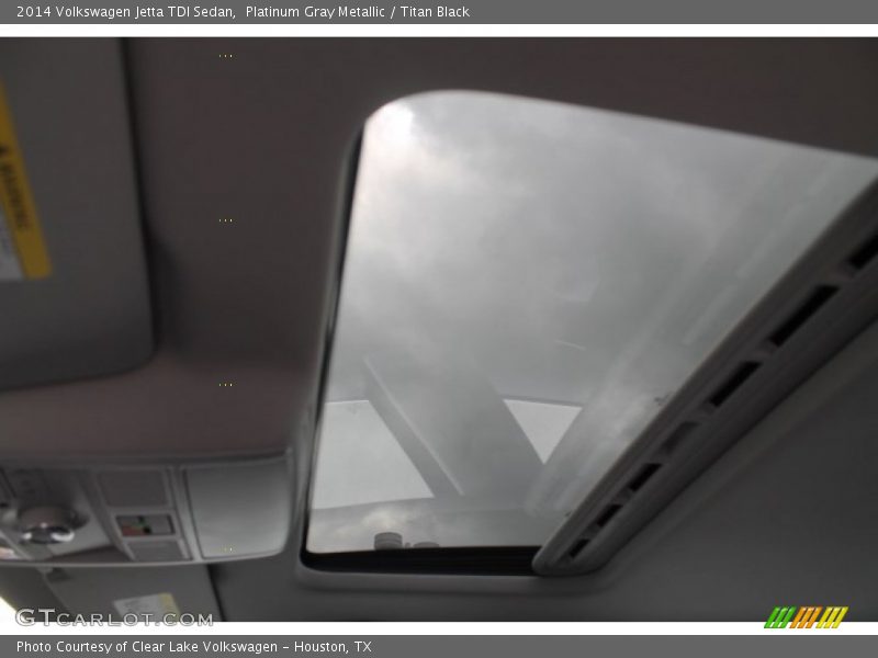 Platinum Gray Metallic / Titan Black 2014 Volkswagen Jetta TDI Sedan