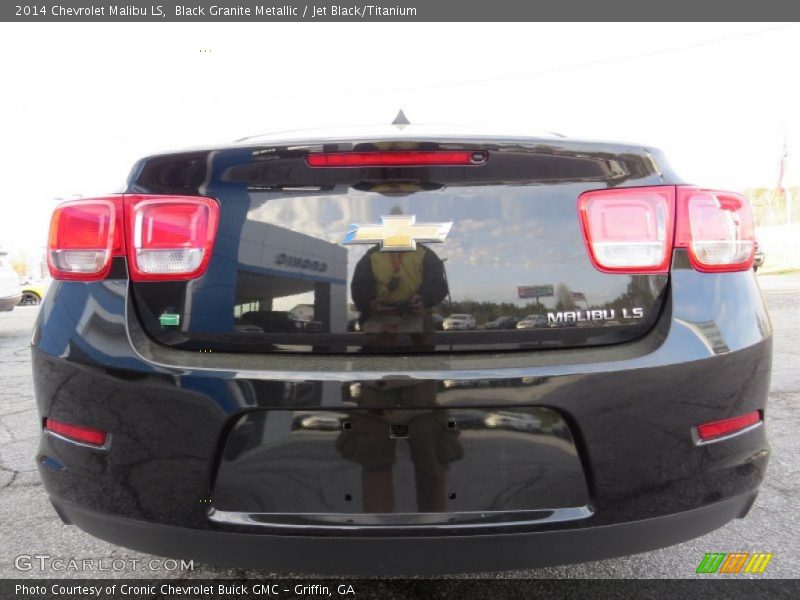 Black Granite Metallic / Jet Black/Titanium 2014 Chevrolet Malibu LS
