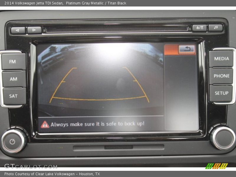 Platinum Gray Metallic / Titan Black 2014 Volkswagen Jetta TDI Sedan
