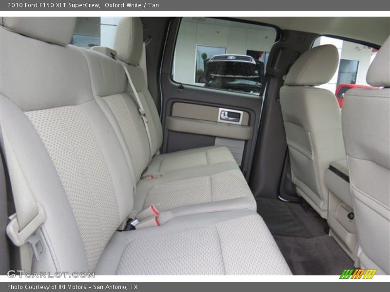 Oxford White / Tan 2010 Ford F150 XLT SuperCrew