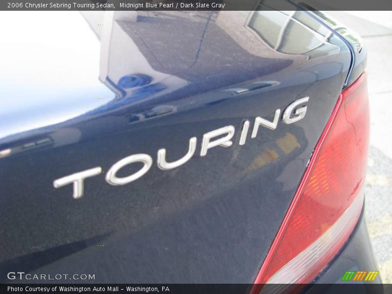 Midnight Blue Pearl / Dark Slate Gray 2006 Chrysler Sebring Touring Sedan