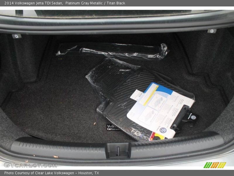 Platinum Gray Metallic / Titan Black 2014 Volkswagen Jetta TDI Sedan