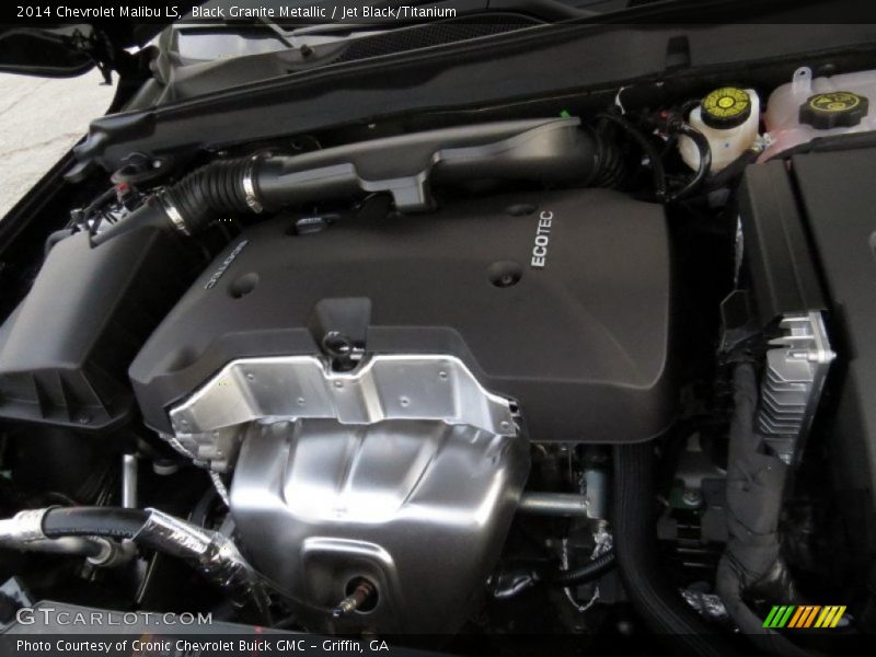 Black Granite Metallic / Jet Black/Titanium 2014 Chevrolet Malibu LS