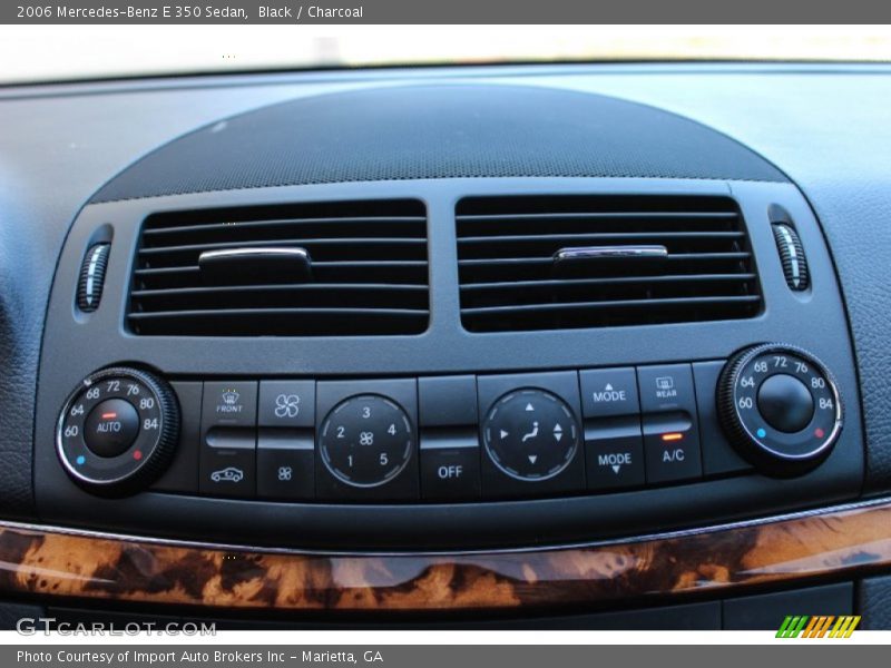 Black / Charcoal 2006 Mercedes-Benz E 350 Sedan