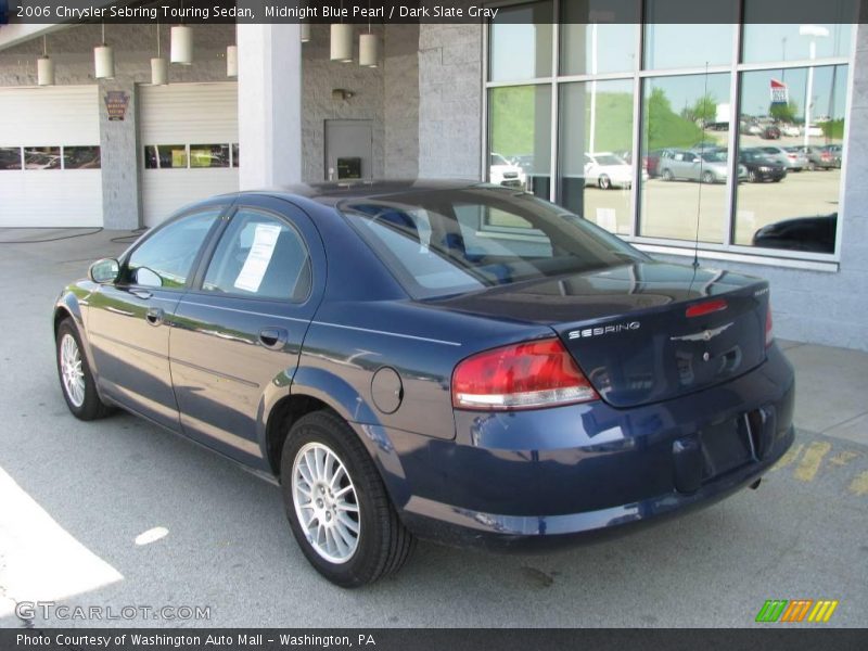 Midnight Blue Pearl / Dark Slate Gray 2006 Chrysler Sebring Touring Sedan