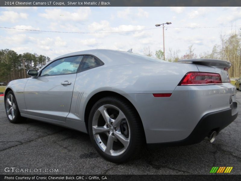 Silver Ice Metallic / Black 2014 Chevrolet Camaro LT Coupe