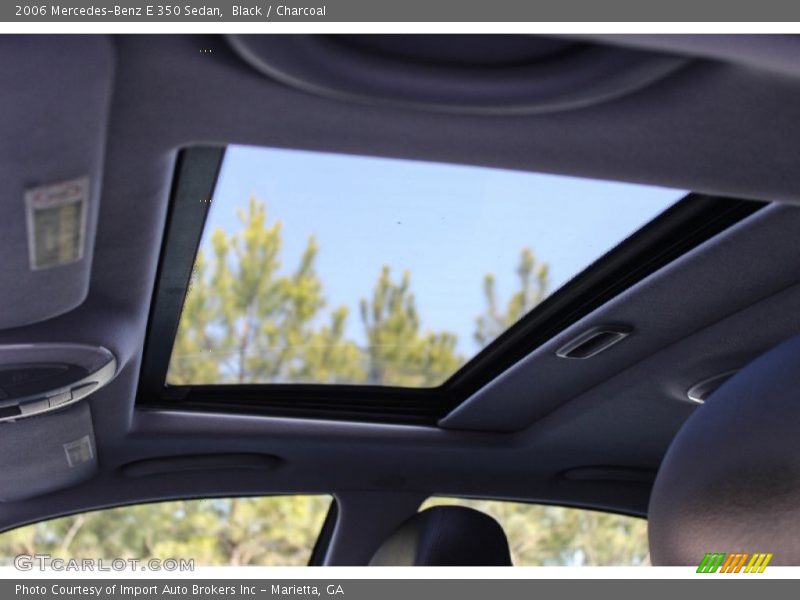 Black / Charcoal 2006 Mercedes-Benz E 350 Sedan