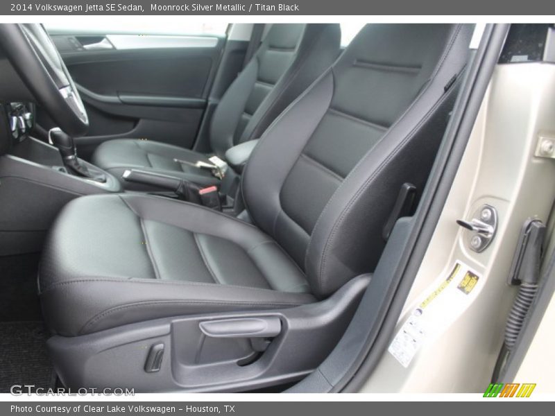 Moonrock Silver Metallic / Titan Black 2014 Volkswagen Jetta SE Sedan