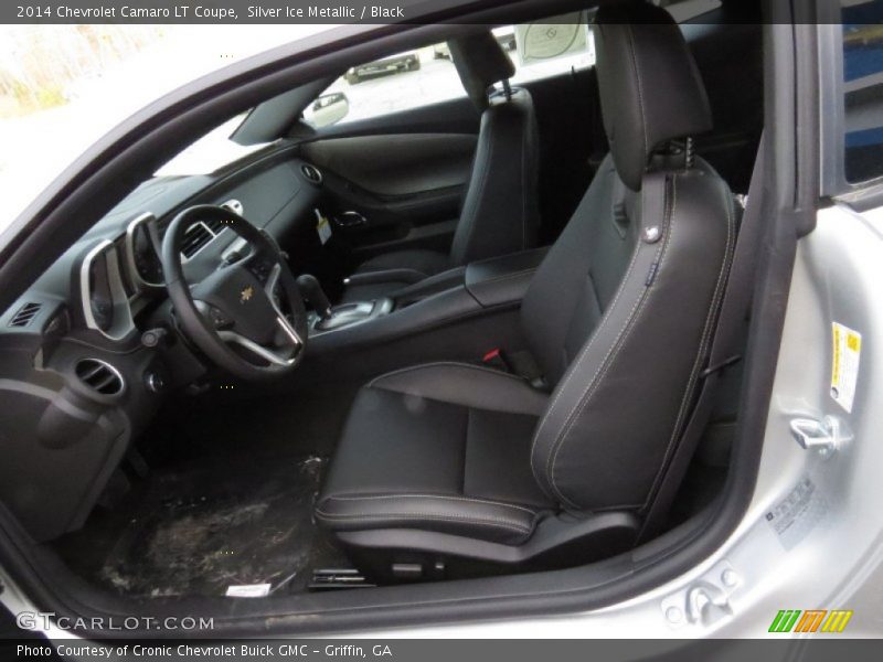 Silver Ice Metallic / Black 2014 Chevrolet Camaro LT Coupe