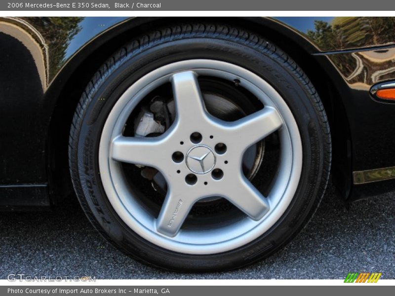 Black / Charcoal 2006 Mercedes-Benz E 350 Sedan