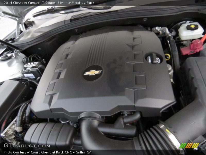 Silver Ice Metallic / Black 2014 Chevrolet Camaro LT Coupe