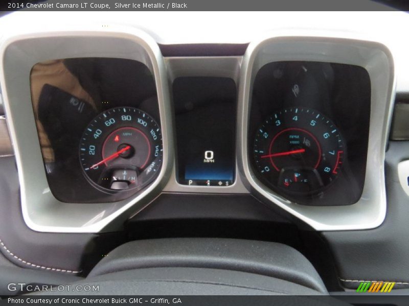 Silver Ice Metallic / Black 2014 Chevrolet Camaro LT Coupe