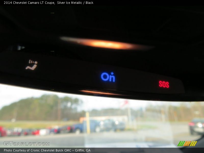 Silver Ice Metallic / Black 2014 Chevrolet Camaro LT Coupe