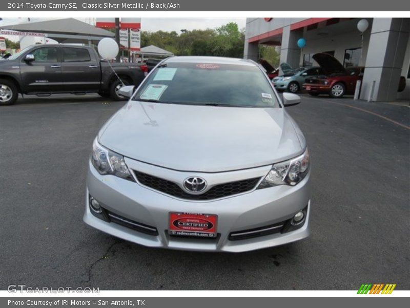 Classic Silver Metallic / Black/Ash 2014 Toyota Camry SE