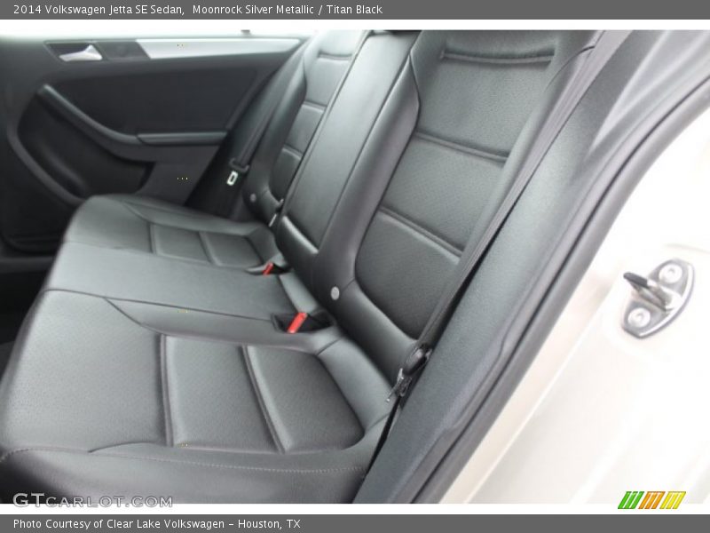 Moonrock Silver Metallic / Titan Black 2014 Volkswagen Jetta SE Sedan