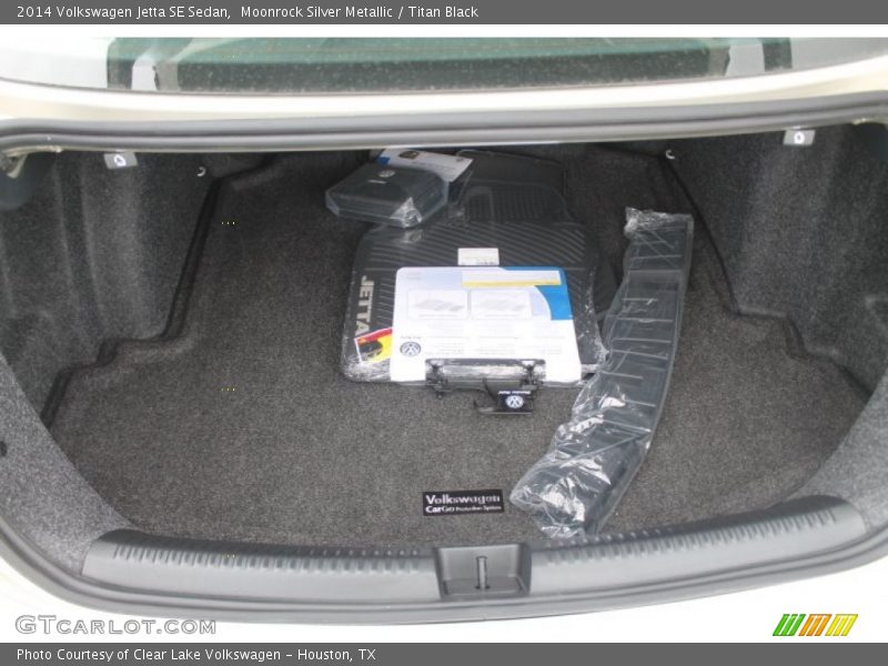 Moonrock Silver Metallic / Titan Black 2014 Volkswagen Jetta SE Sedan