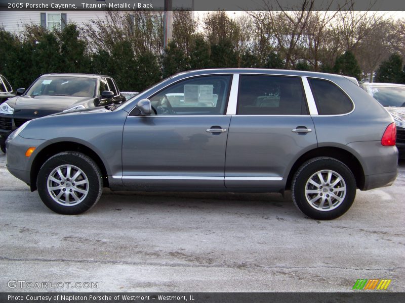 Titanium Metallic / Black 2005 Porsche Cayenne