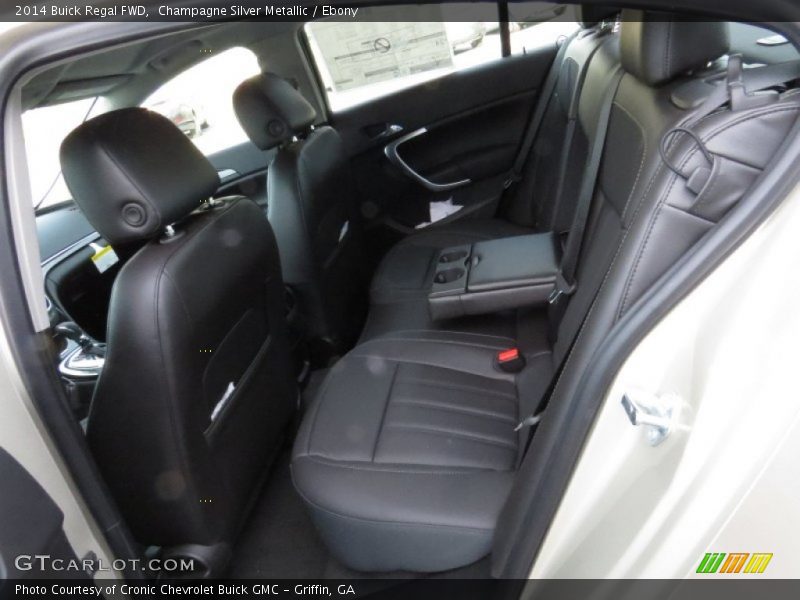 Champagne Silver Metallic / Ebony 2014 Buick Regal FWD