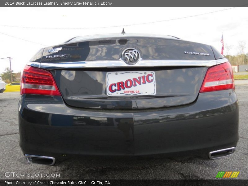 Smoky Gray Metallic / Ebony 2014 Buick LaCrosse Leather