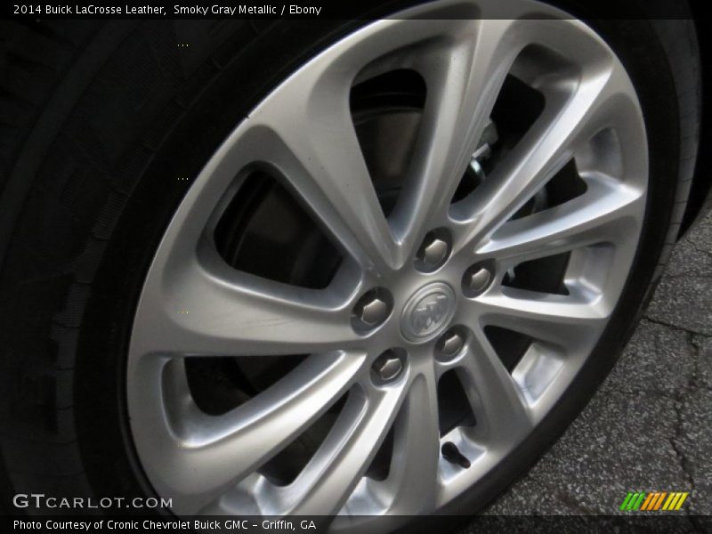 Smoky Gray Metallic / Ebony 2014 Buick LaCrosse Leather