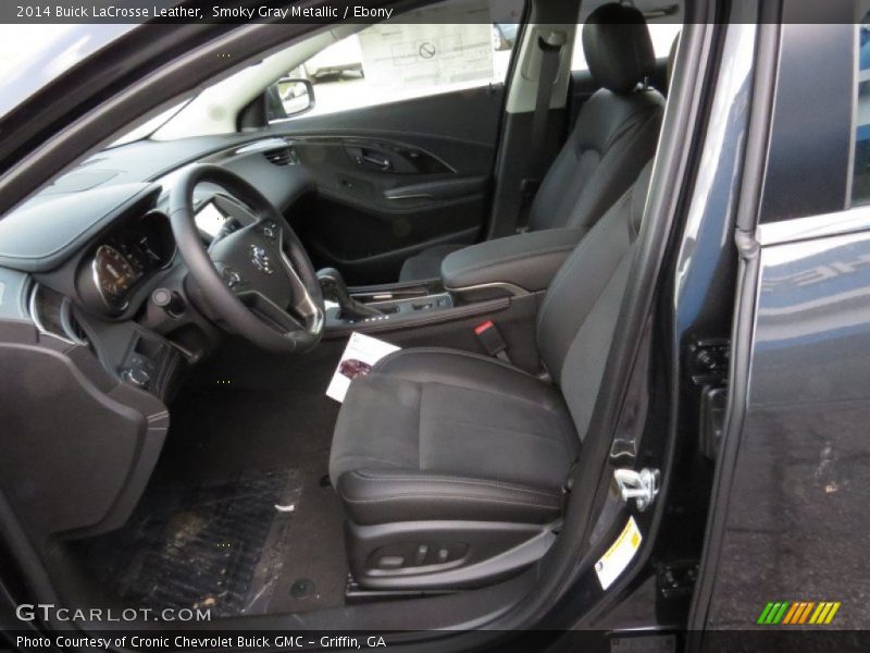 Smoky Gray Metallic / Ebony 2014 Buick LaCrosse Leather