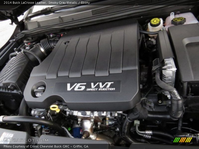 Smoky Gray Metallic / Ebony 2014 Buick LaCrosse Leather