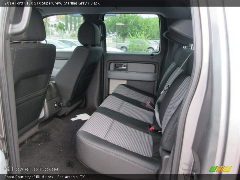 Sterling Grey / Black 2014 Ford F150 STX SuperCrew