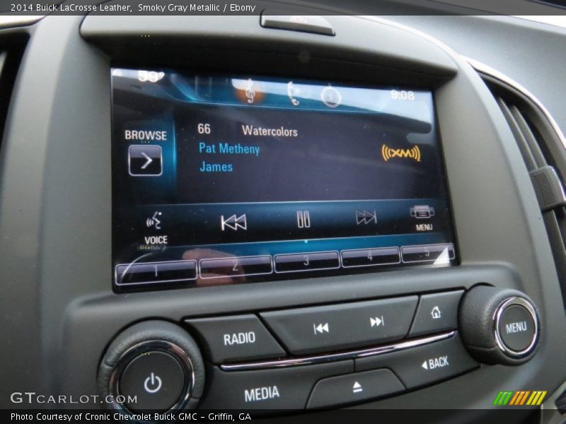 Smoky Gray Metallic / Ebony 2014 Buick LaCrosse Leather