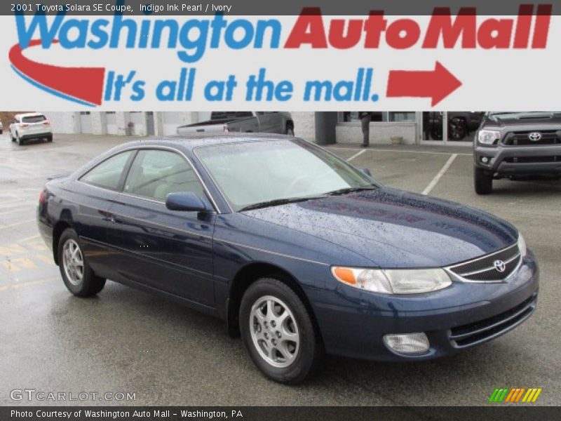 Indigo Ink Pearl / Ivory 2001 Toyota Solara SE Coupe