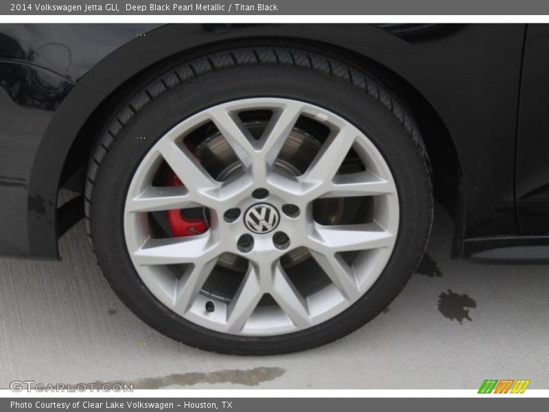 Deep Black Pearl Metallic / Titan Black 2014 Volkswagen Jetta GLI