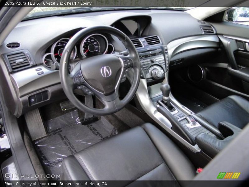  2009 TL 3.5 Ebony Interior