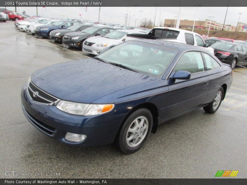 Indigo Ink Pearl / Ivory 2001 Toyota Solara SE Coupe